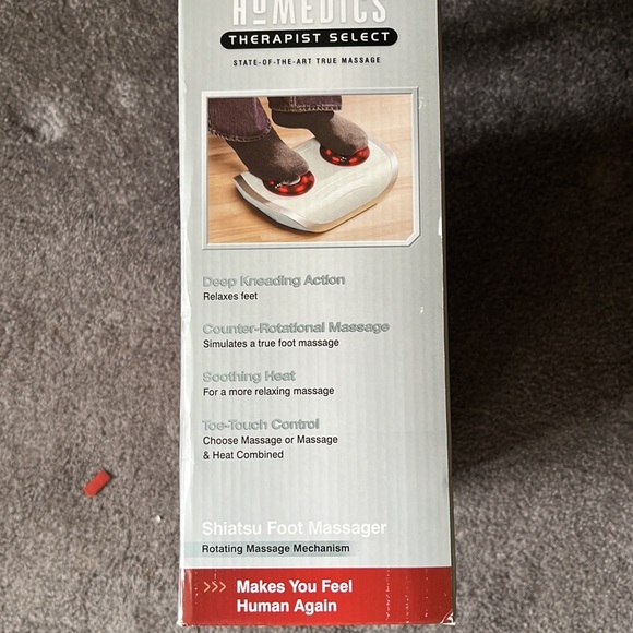 NEW Homemedic Therapist Select, Shiatsu Foot Massager - Picture 3 of 4
